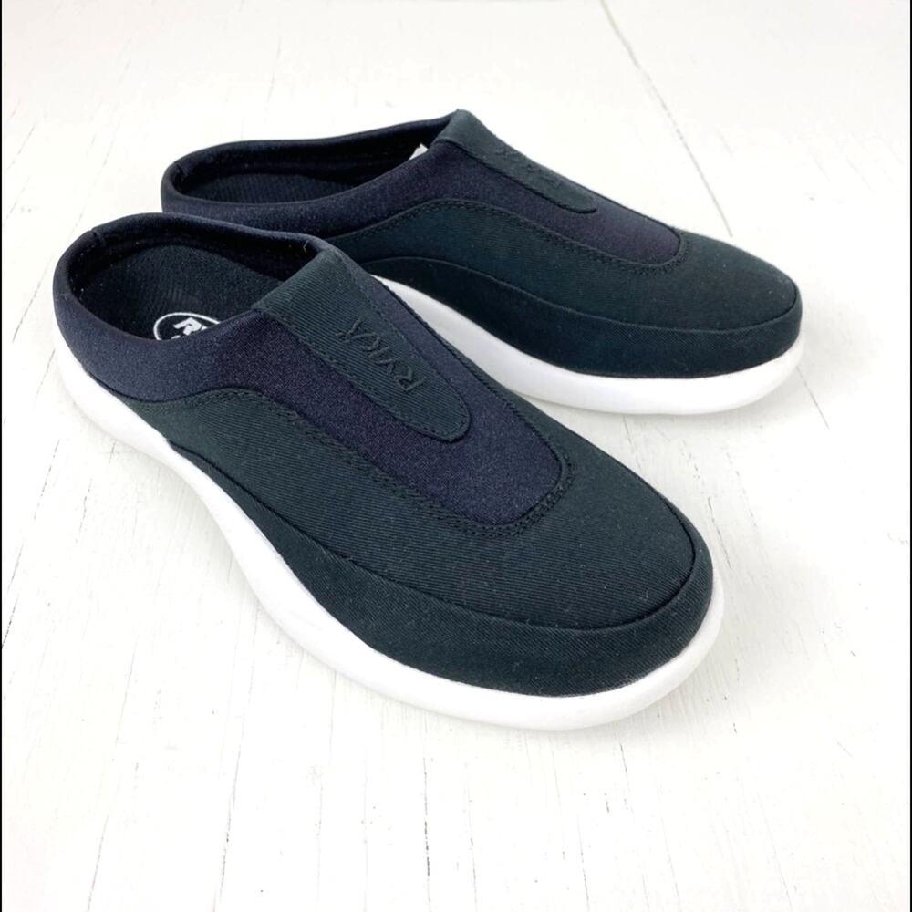 New Ryka Mules Comfort Sneaker Slip on Nitro Gel Soles Size 6 M